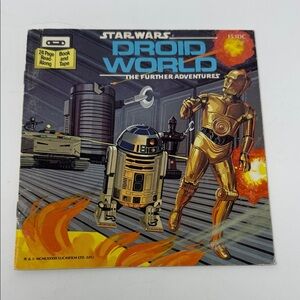 Vintage Star Wars Droid World Book 24 Pages  1980’s. BOOK ONLY